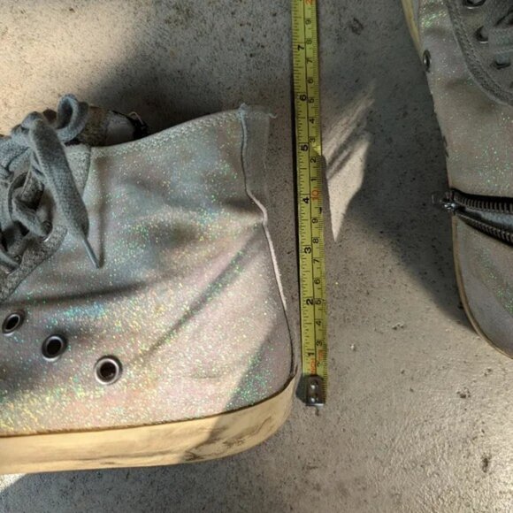 Golden Goose Glitter Francy High Top Sneakers - Picture 15 of 15